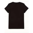 thumbnail image 2 of Camiseta de cuello redondo con estampado de flamenco navideño, top informal de manga corta para primavera y verano, ropa de mujer, camiseta deportiva de ocio., 2 of 6