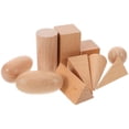 thumbnail image 3 of 1 Geometry Solids in 3D Shapes Miniature Set Wooden Toys, 3 of 4