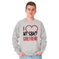 thumbnail image 6 of Funny Cute Set for Couples Matching Men's Crewneck Sweatshirt Brisco Brands S, 6 of 7