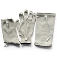 thumbnail image 1 of Par de guantes con electrodos TENS/EMS de fibra conductora, rodilleras y calcetines de masaje con 6 cables adaptadores para máquina TENS/EMS de fisioterapia., 1 of 4