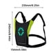 thumbnail image 2 of Naiovety Mochila LED con indicador de dirección Navegue con confianza y manténgase seguro en todas las aplicaciones Ciclismo Gris, 2 of 6