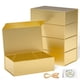 thumbnail image 1 of Caja de regalo RYDDOY Gold, paquete de 5 unidades, 30 x 15 x 10 cm, con cierre magnético, 1 of 8