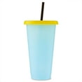 thumbnail image 3 of Way to Celebrate Graduation Gift Color Change Tumbler Light Blue to Dark Blue 2023 Plastic Material, 3 of 7