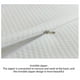 thumbnail image 5 of Almohada de emulsión - Almohadas de espuma viscoelástica suave estándar y queena para dormir con funda de almohada, 30x50cm y 35x55cm, soporte para quienes duermen boca arriba de lado, 5 of 8