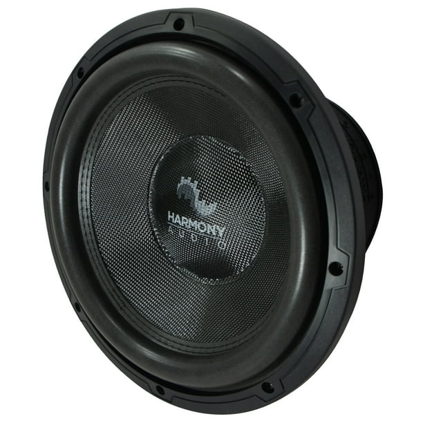 Harmony Audio HAC124 Car Stereo Competition Carbon 12" Sub 2200W Dual