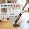 thumbnail image 2 of 4 Pack Mop Pads for Bisell 3764 and 37643 SpinWave+ Vac Cordless All-in-One Powered Spin Mop, Washable and Reusable Power Pads, 2 Soft Touch Pads + 2 Scrubby Mop Pads, 2 of 7