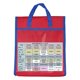 thumbnail image 5 of Bolsa De Libros Portátil, Bolsa De Libros De Tutoría, Bolsa De Almacenamiento Roja, Organizador De Poliéster Para La Escuela, El Hogar Y El Exterior Cateissary EL010986-00, 5 of 6
