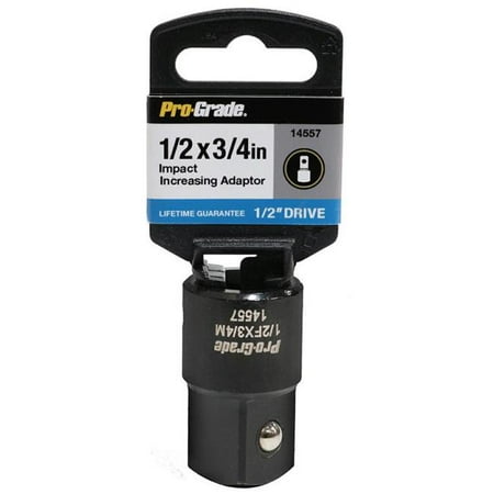 

Pro-Grade 14557 0.5 Drive Impact x 0.75 in. Increasing Adaptor