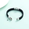 thumbnail image 6 of Cremation Ashes Jewellery Small Urns Bracelets Women Men Leather Bracelets, 6 of 6