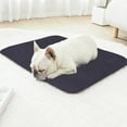 thumbnail image 6 of Sahpxhe Corduroy Pet Bed Mat, Removable Washable Warm Pet Pad, Non Slip Stain Resistants Wear-Resistants Pet Sleeping Mattress for Small Medium Pets 17.1x13.77 Inch Gray, 6 of 7