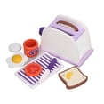 thumbnail image 1 of Juguete De Pan De Madera De Cocina, Juego De Juguete Interactivo Colorido Para Hacer Pan De Tomate Para Niños Para El Hogar, 1 of 7