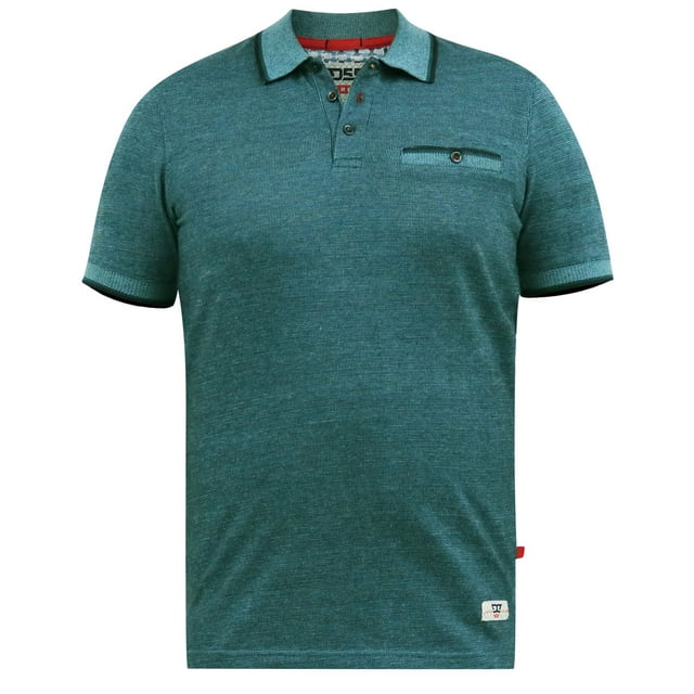 Duke Mens D555 Troy Textured Kingsize Polo Shirt