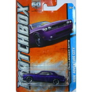 Matchbox Mbx Adventure City Purple Dodge Challenger SRT8 by Matchbox