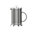 thumbnail image 1 of Inteprter Cafetera de prensa francesa Hervidor de agua Máquina Ware Espuma Soporte de filtro de vidrio aislado Filtro doméstico Presente Juegos de servir café y té Gris, 1 of 6
