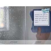 enduroshield home treatment 2 oz kit; for showers & more -one application protects, makes glass easier to clean for 3 years.