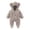 A-Dark Gray, variant on Kctiaxy Ne Wborn Girl Clothes Baby Boy Romper Long Sleeve Cre W Neck Hodded Fleece Lined Onesie Outfits Zipper Cute Printed Jumpsuit Warm Fall Winter Baby Clothes 0-9 Monthss