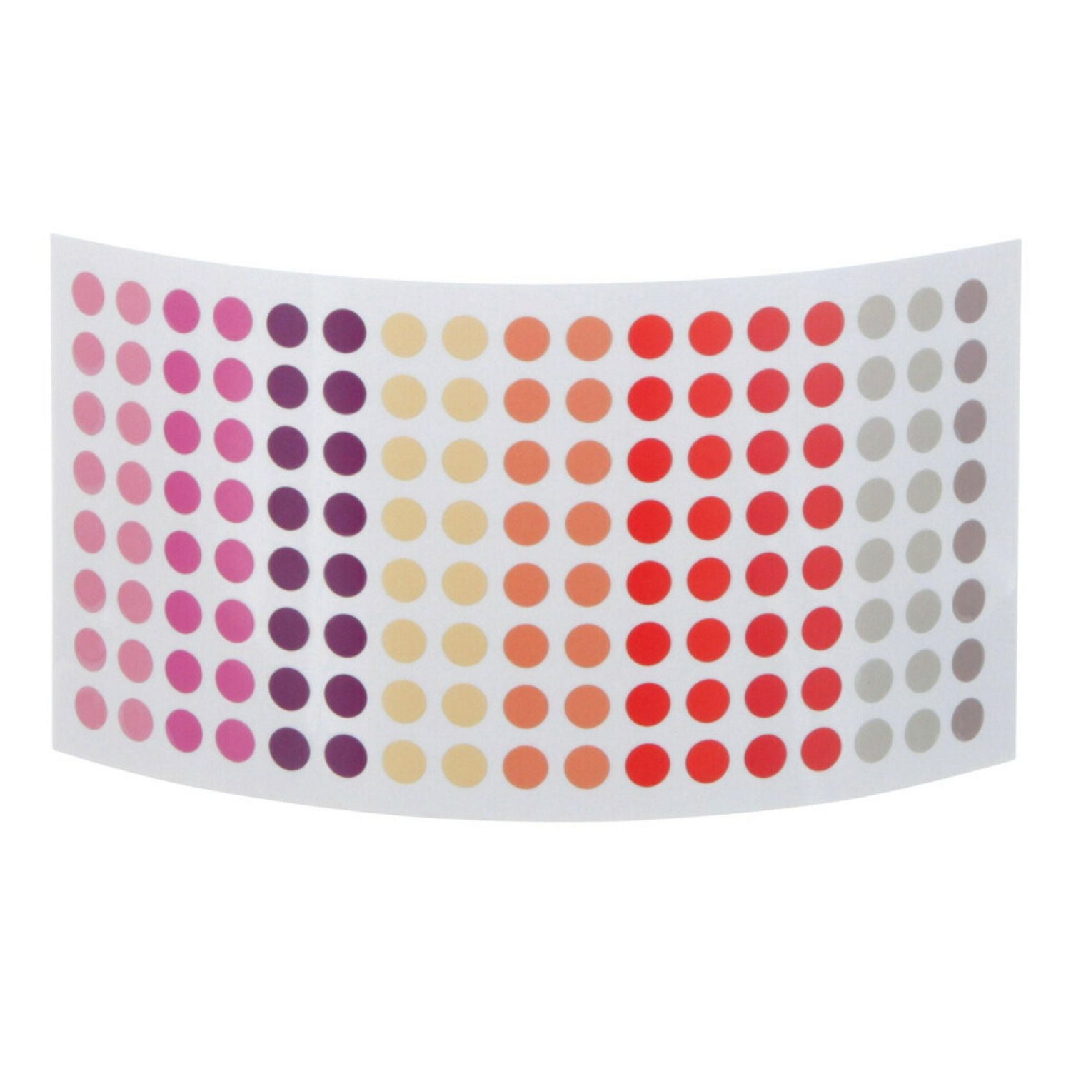 Points collants pour planification Noté par la marque Post-it®, roses et violets, 0,25 x 0,25 po, 408 points/paquet