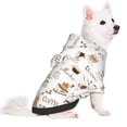 thumbnail image 2 of Fotbe Coffee Sudadera con Estampado para Perros Pequeños – Suéter con Capucha para Mascotas, Tela Suave de Forro Polar con Bolsillo-XX-Large, 2 of 7
