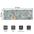 thumbnail image 5 of Pioneer Flower Floral Print Pattern Door Rugs,Washable Non Slip Door Mats Indoor,Decorative Door Mats,Entry Mat Indoor for Entrance,Bedroom,Kitchen,Bathroom,16"x47", 5 of 6