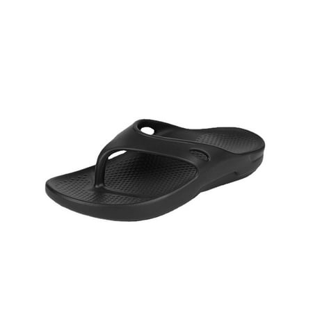 

Frontwalk Men Flip Flops Slip On Thong Sandals Beach Slides House Lightweight Shoes Women s Summer Sandal Black 8.5