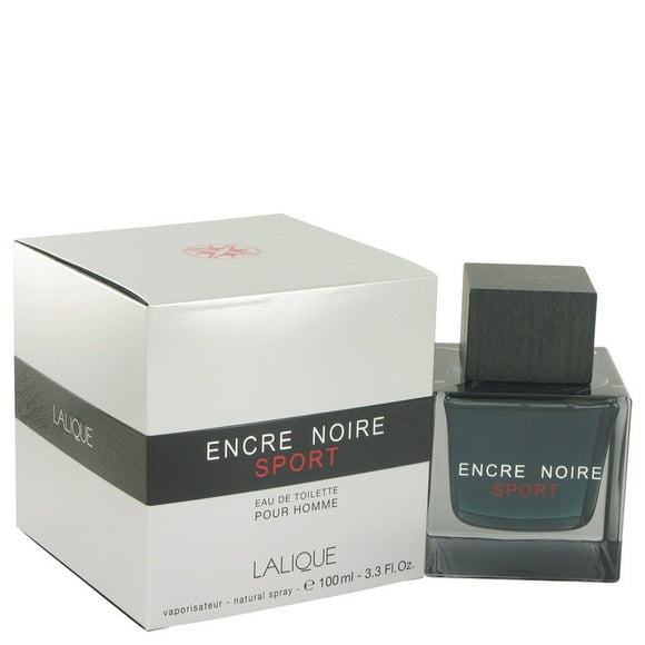 Encre Noire Sport par Lalique Eau De Toilette Vaporisateur 3.3 oz