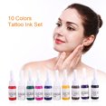thumbnail image 3 of Juego de tintas para tatuajes de cejas Microblading - 10 colores vibrantes para maquillaje permanente, 3 of 10