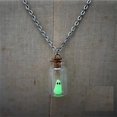 thumbnail image 2 of Adopte un collar fantasma que brilla en la oscuridad - Bonito collar de Halloween. Fantasma de mascota El comedero para mascotas se puede colgar y ajustar para erizos, ardillas, loros, etc. 400 ml, 2 of 5