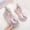 Pink, variant on Zecgelong Children Boots Leather Boots Girls Winter Warm Mid Calf Boots Princess Bow Warm Waterproof Girls' Bootsâ 1-1.5 Years