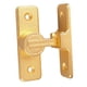 thumbnail image 2 of Pestillo para puerta de granero, cerradura de seguridad para el hogar, herrajes de aleación de zinc, pestillo para puerta corrediza Oro de 90 grados, 2 of 8