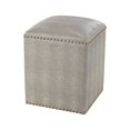 thumbnail image 1 of Beaufort Point - 16" Square Bench Grey Finish-Furniture - Bench-3169-025O, 1 of 2