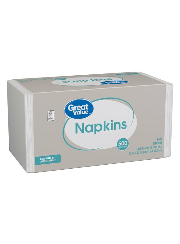 Paper Napkins in Disposable Tableware