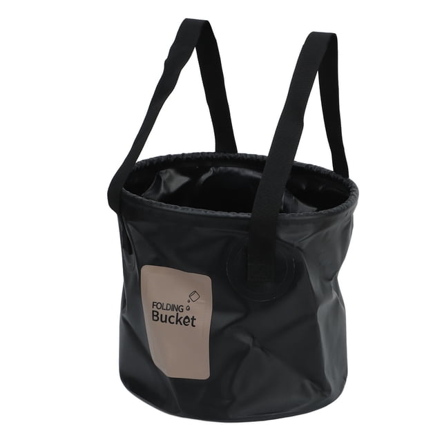 Cubo plegable para Acampar ANGGREK Malla de PVC de Grado Alimenticio
