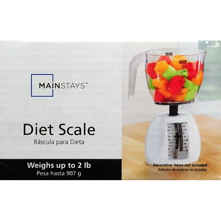 Mainstays White Diet Scale Walmart