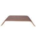 thumbnail image 1 of para Samdi Soporte de madera para monitor de computadora Soporte universal para iMac PC Notebook Nogal negro, 1 of 5