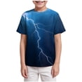 thumbnail image 2 of JUMEYU Tshirts for Kids Boys Toddler Kids Baby Boy Birthday T-Shirt Dinosaur Birthday Shirts for Boys Party Tops Summer 1T 2T (Blue,1-2 Years), 2 of 5