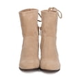 thumbnail image 4 of New Women Breckelles Houston-13 Faux Suede Round Toe Drawstring Boot, 4 of 6
