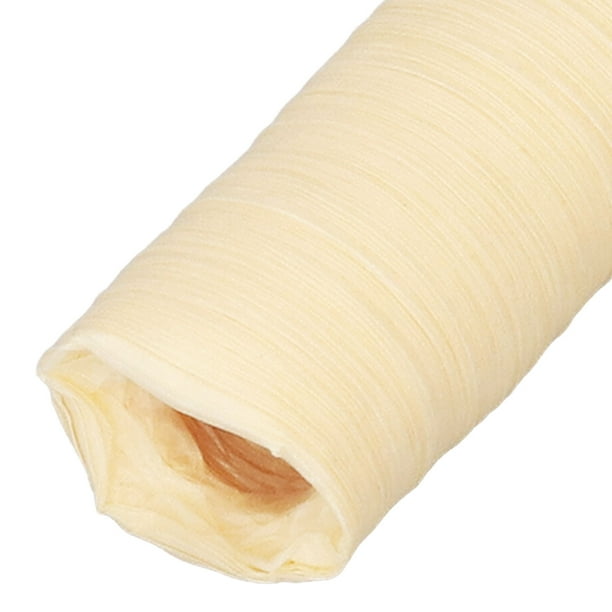 Boyaux à Saucisse En Collagène Naturel 26 Mm STOBAZA - Pour Fabrication Maison Saucisses, Hot-dogs, Jambons - Résistants à La Chaleur