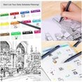 thumbnail image 4 of 24 Fineliner Color Pens, Fine Line Markers for Journaling Coloring Books, 4 of 5