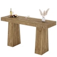 thumbnail image 4 of Fnova 63 Inch Counter Height Bar Table with Thickened Tabletop, Tall Bar Table for Kitchen, Home Bar Pub, Basement, 4 of 12