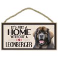thumbnail image 1 of Wood Sign: It's Not A Home Without A LEONBERGER | Dogs, Gifts, Decorations, 1 of 1