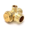 thumbnail image 5 of 3-port Zinc Alloy Air Compressor Check Valve Central Pneumatic Valves Thread, 5 of 5