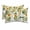 Yellow, Green, White, variant on Chaise Lounge Headrest Pillow 2 Pack, Hanging Floral Waterproof Chair Pillows with Insert & Adjustable Elastic Strap for Beach Pool Recliner, Spring Botanical Sunflower Green Leaves Outdoor Pillow