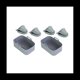 thumbnail image 1 of Para Ninja DZ201 Foodi Freidora de Aire de 8 Cuartos, Agarradera de Silicona con Guantes Resistentes al , Accesorios para Freidora de Aire (Gris), 1 of 8