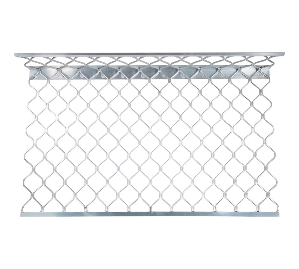 (4 Pack) 40"x24" (Drop) Aluminum Mesh Brick Guard Corner Protector - L Shape Mesh Edge Guard Corrosion Resistant