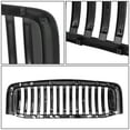 thumbnail image 4 of DNA Motoring For 06-09 Dodge Ram 1500 2500 3500 Matte Vertical Style Upper Hood Grille, 4 of 5