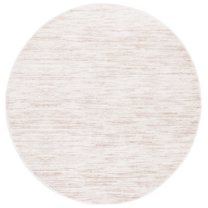 SAFAVIEH Whisper Zoolander Camo Area Rug, Ivory/Beige, 6'7" x 6'7" Round
