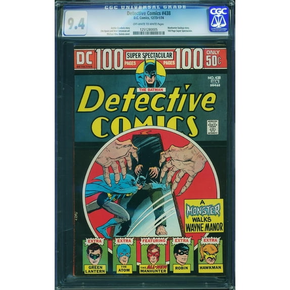Detective Comics #438 - CGC 9.4 Comic Book