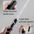 thumbnail image 4 of Nueva espada láser LED con sable de luz, palo de luz para cosplay, regalo para niños, juguete genial Force FX FOC Blaster Toys, 4 of 5