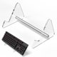 thumbnail image 5 of Soporte de acrílico para teclado mecánico Soporte de acrílico transparente de 1/2 nivel para teclados Soporte de almacenamiento Bandeja para el hogar Tablet Marcos de fotos, 5 of 8