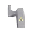thumbnail image 4 of 10 Piezas Bajo Gabinete Kit de Iluminación LED Sensor de Movimiento Bisagra Luz para Armario Armario Armario Hogar Cocina Muebles de Oficina (Blanco cálido) Ecomeon no, 4 of 6
